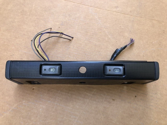90 91 92 Firebird Formula Trans Am GTA Fog light Defrosters ￼Bezel With Switches