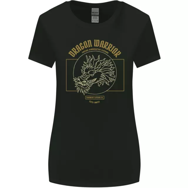 Dragon Warrior Samurai Japan Japanese Womens Wider Cut T-Shirt