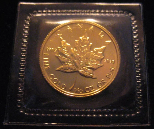 Mds Kanada Canada 5 Dollars 1986 "Maple Leaf - Elizabeth Ii.", Gold    #52