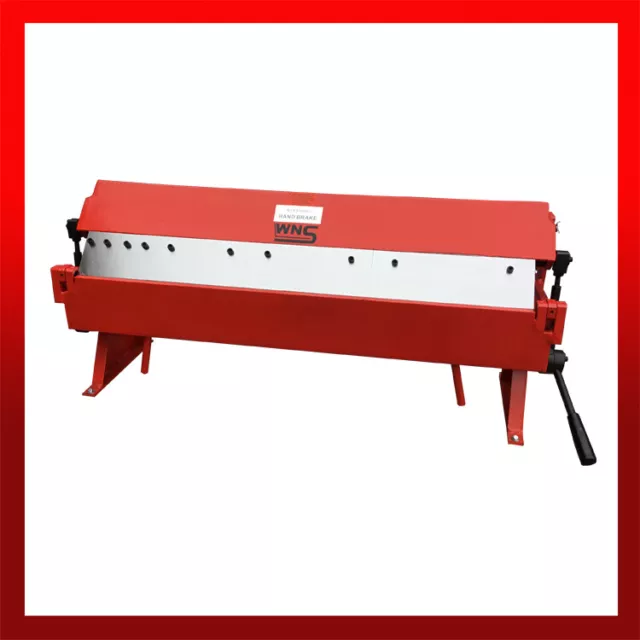 WNS Box Pan Folder 915mm Long 1.0mm Cap Folding Machine Bender Brake Sheet Metal