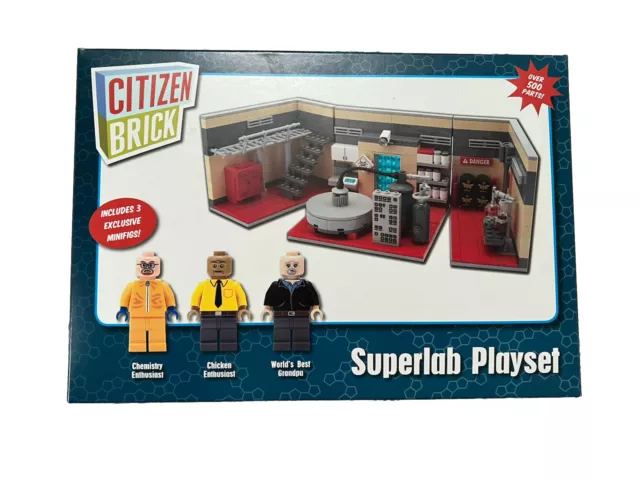 'Citizen Brick' Superlab Playset, Inspiriert von Breaking Bad, unbenutzt