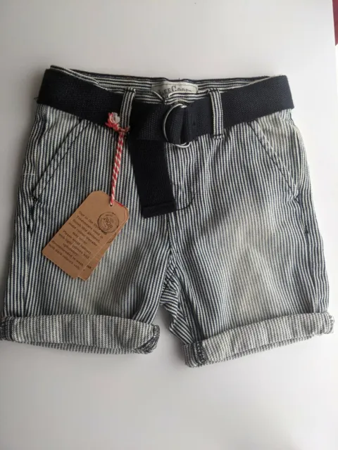 Lee Cooper Shorts Kids Size 3 Polyester/Cotton With Belt