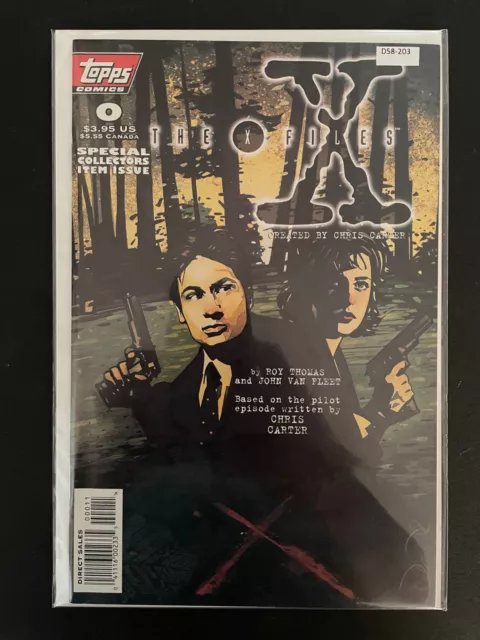 The X-Files 0 Vol 1 High Grade Topps Comic Book D58-203