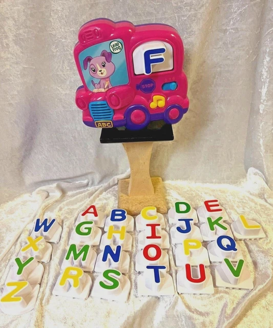 LEAP FROG FRIDGE Phonics School Bus Alphabet Learning Letters