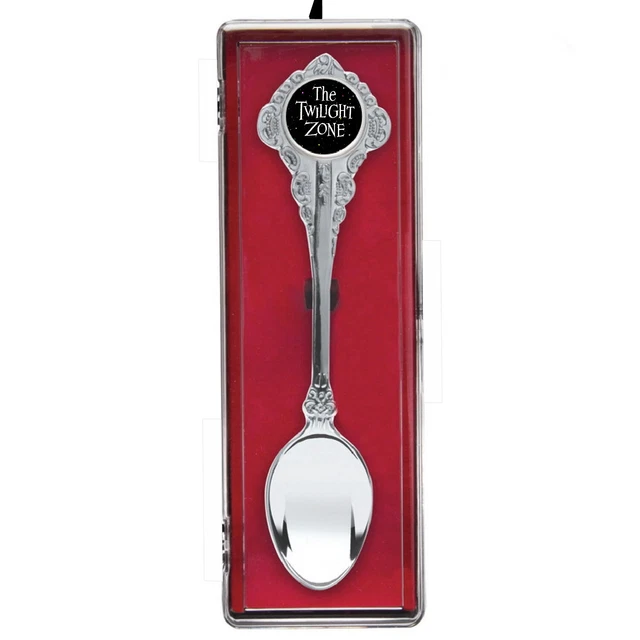 The Twilight Zone Spoon Collectors Souvenir with hanging display case