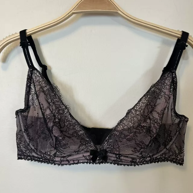 NWT VICTORIA'S SECRET Very Sexy Unlined Studded Eyelash Lace