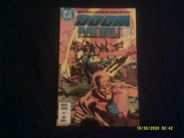 1987 Dc Comics Doom Patrol # 1 Wraparound Cover