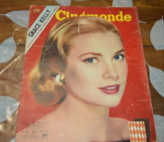 ►Cine Monde 1130/1956-Grace Kelly Monaco-Luis Mariano-Fier Parker-Edmund Purdom