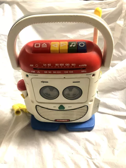 TOY STORY MR Mike PS460 Rockin Robot PlaySkool Cassette Player Record ...