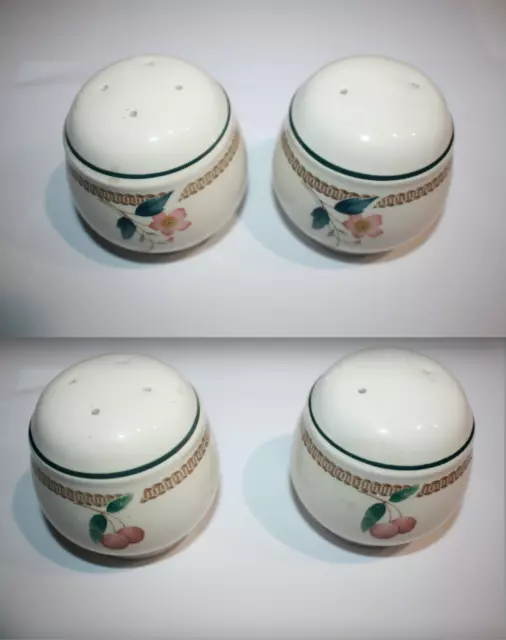 Vintage Porcelain Salt and Pepper Shakers Cherry Irish Ireland Collectable Pair