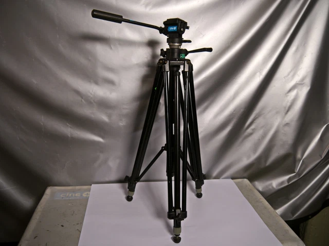 Manfrotto 028B/GA30 Appareil Manivelle Stativ Professional Trépied + Tête de Jh