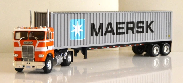 Miniature Ixo Altaya 1/43 - Western Star 5700 XE 2016 Semi-remorque Américain