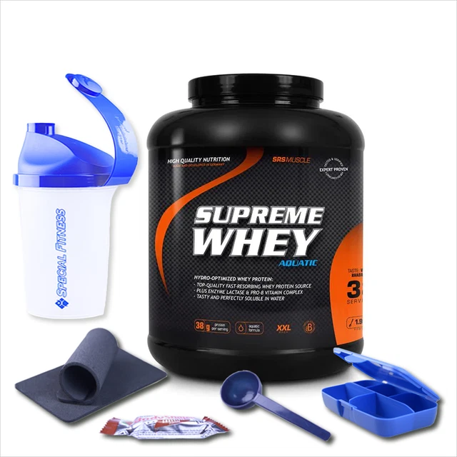 28,36€/kg SRS Muscle - Supreme Whey XXL 1.900 g + BONUS I Whey Protein Eiweiß
