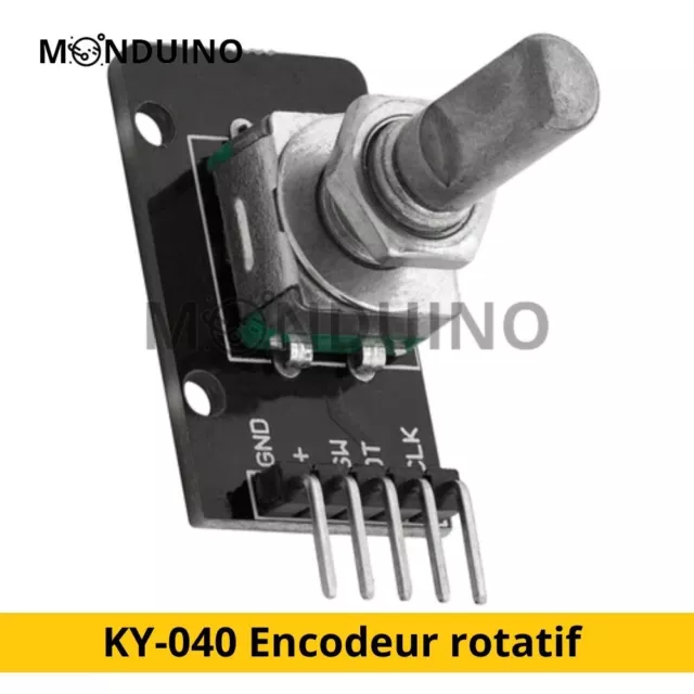 Encodeur Ky-040 Rotatif Codeur Commutateur Module & Drehregler KY-040 Rotary Enc