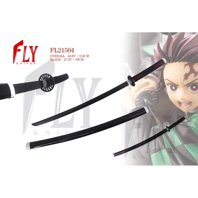 Katana Demon Slayer lama bamboo cm. 114 - Kamado Tanjiro - Kimetsu no Yaiba