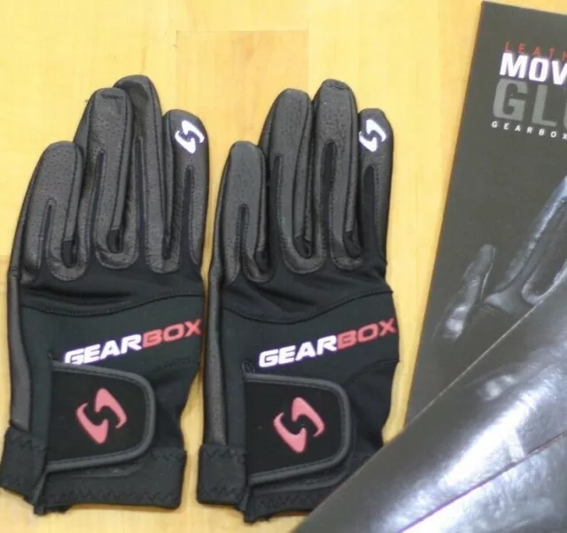 Gearbox Racquetball Glove. Movement Black. Right Hand Large L 2 Gloves Gearbox Racquetball Glove. Movement Black. Right Hand Large L 2 Gloves
