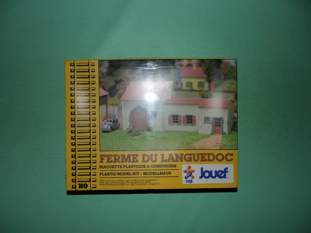 JOUEF MAQUETTE À monter ferme val de loire + hangar 104900 NEUF (n°2