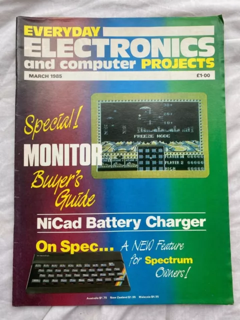 Everyday Electronics and Computer Magazine 6 issues 1985 3