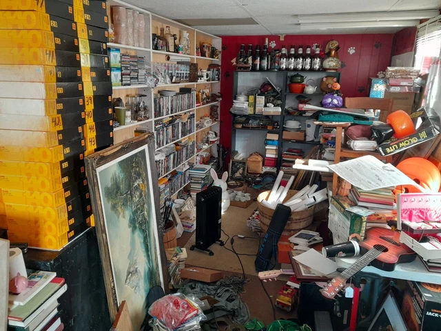 Gigantic Lot Antiques Collectibles Art Tools Toys Jewlery Paintings & More