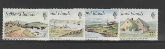 Falkland Islands Dep 1980 Ansichten 4 V MNH Yv 313-313 MF78372