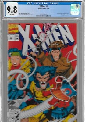 X-Men 4 1st Omega Red CGC 9.8 Marvel Comics 1992 Jim Lee 1st Print