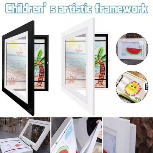 Kids Art Frames Front Opening Changeable Artwork 3d Picture Display Art Projects