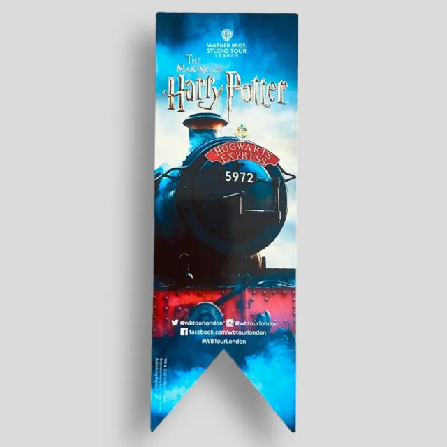 The Making Of Harry Potter Promotional Bookmark Collectible