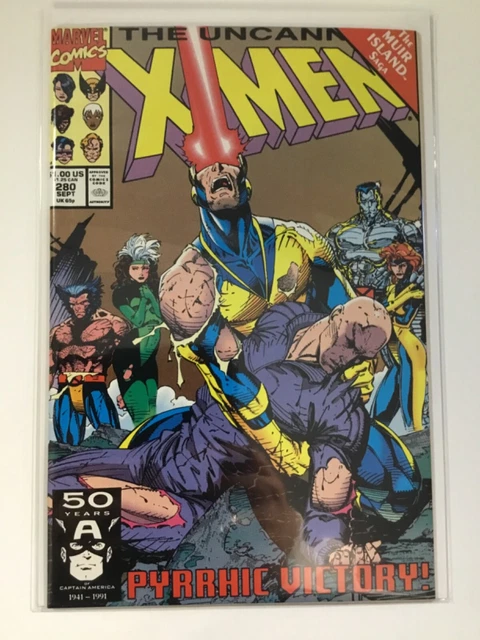 UNCANNY X-MEN (1963 1st Series) #280 VF 7.0 DIRECT EDITION/ ANDY KUBERT MARVEL!