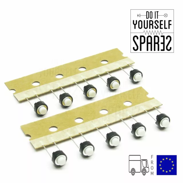 10 x TACT SWITCH ROLAND BOSS SP-505 SP-606 SP-808 FACE AVANT