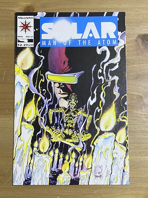 Solar Man of the Atom May Vol 1 No 21 May 1993 Comic Book Valiant Comics