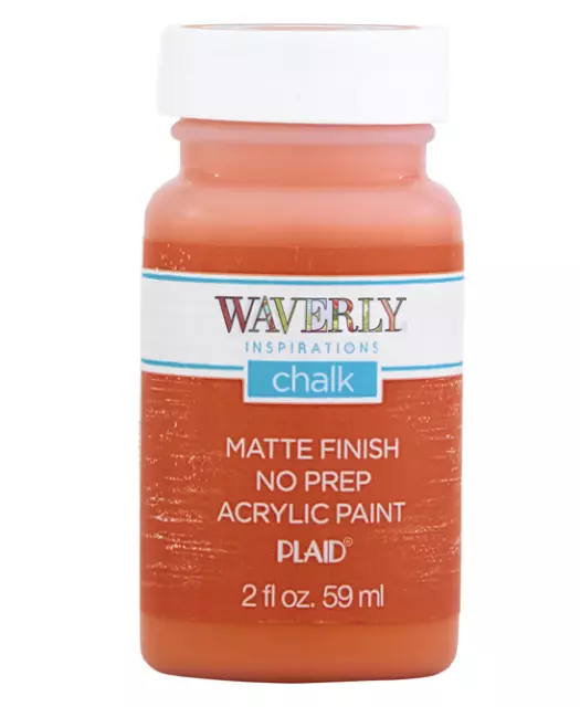 Waverly Inspirations 60756E Chalk Paint, Matte, Mineral Brown, 16 Fl. Oz.