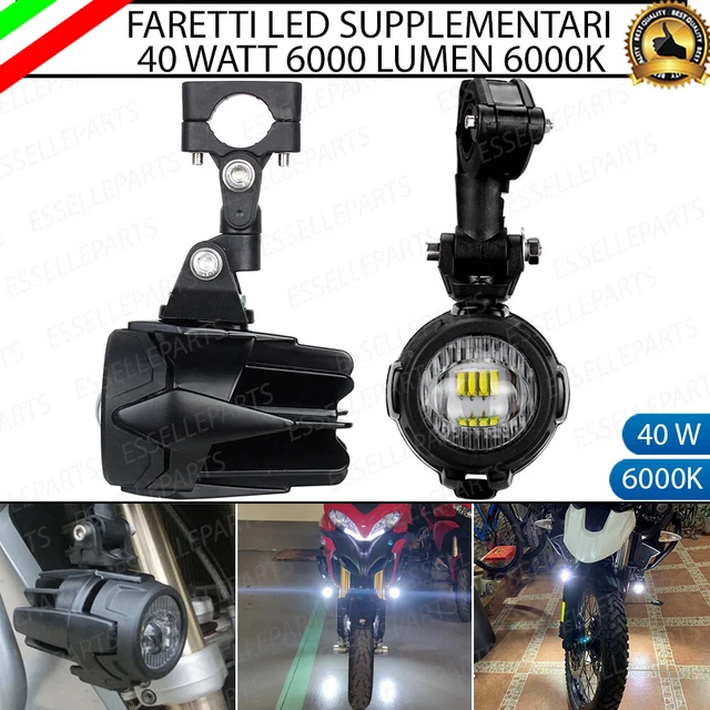 Coppia Fari Da Lavoro Led Cree 48w da Incasso Impermeabile Spot Flood Luce di Guida Retromarcia per Griglia Paraurti