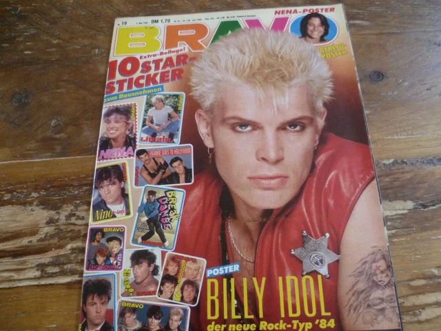 Bravo 1984: Billy Idol/Kajagoogoo/Nena/Depeche Mode/Van Halen/Cyndi Lauper/Duran