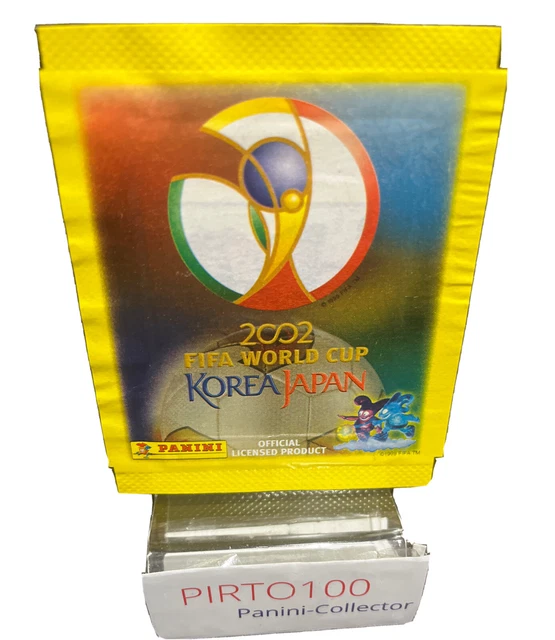 PANINI KOREA JAPON 2002 FIFA World Cup / Pochette-Bustina-Packet-Tüte ...