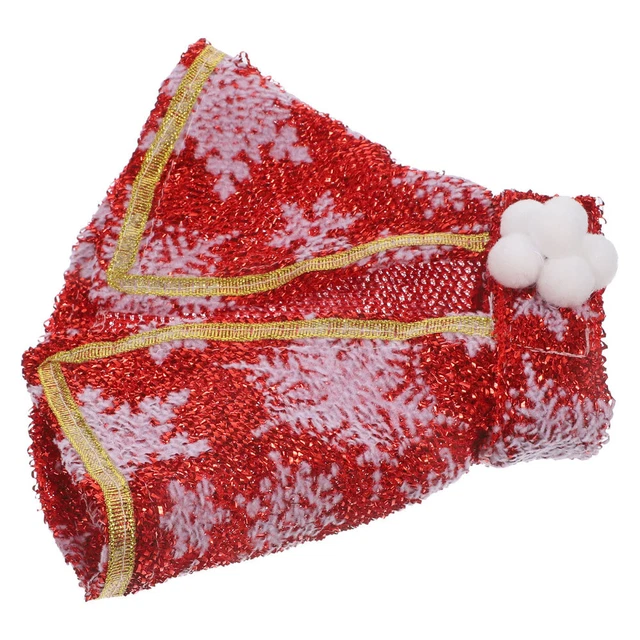 Capa de gato fiesta de Navidad, disfraz de perro cómodo, disfraz decorativo de gato,