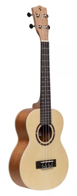 Tradicional Ukelele Tenor Con Tapa de Abeto Bolsa Incl.