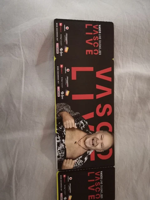2 Biglietti vasco rossi salerno 29 giugno