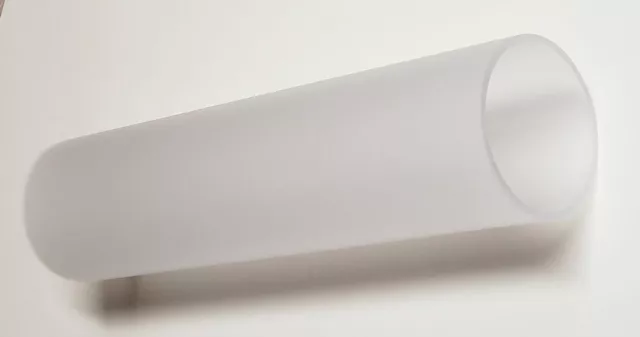 1 Pc Clear Frosted Acrylic Plexiglass Tube 3” Od 2 3/4" Id Diameter 24” Inch