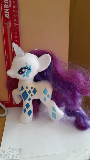 MY LITTLE PONY Glamour Glow Rarity Light Up Equestria Unicorn Hasbro ...
