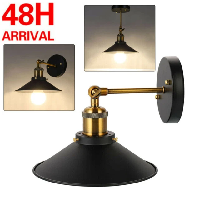 Wandleuchter- Licht Antik Retro Vintage Industriell Wandleuchten Lampe Wand
