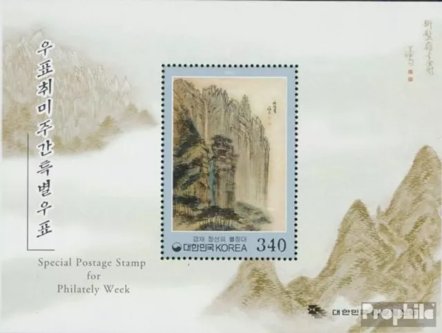 Briefmarken Süd-Korea 2000 Mi Block681 postfrisch