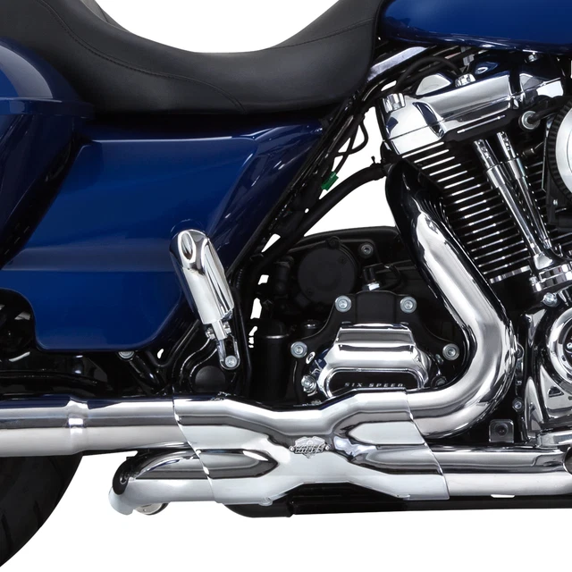 Chrome Dual Headpipes Vance & Hines 16371