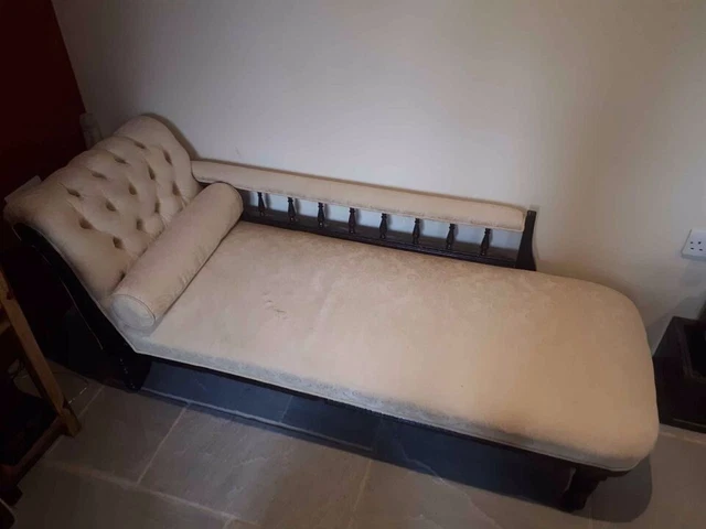 Stunning Antique Chaise Lounge
