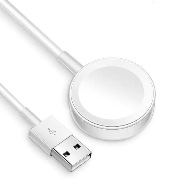 Base de cable cargador magnético USB para Apple Watch iWatch Series 2/3/4/5/6/SE/7/8