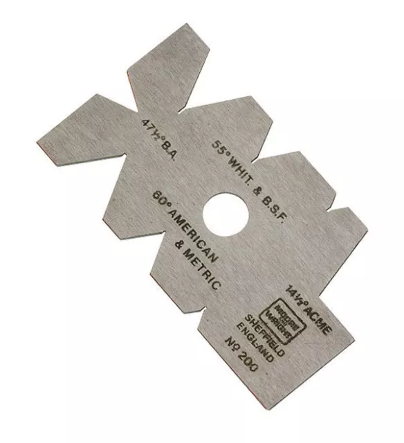 Screw Cutting Gauge Moore & Wright 200R From Myford
