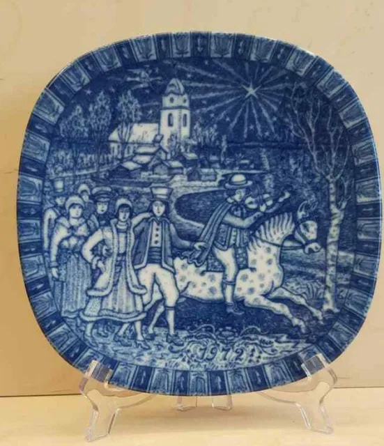 Christmas Plate Julen Rorstrand SwedenCollection 1972  Limited Edition