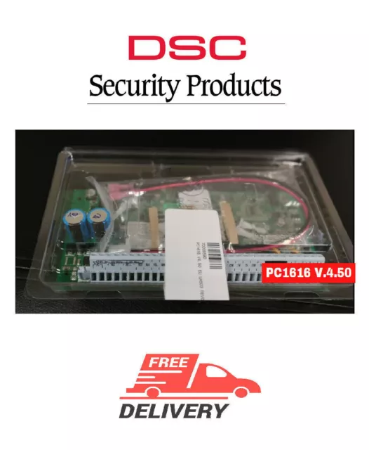 DSC PC1616 V.4.50 EU Panel de alarma nuevos sistemas de seguridad...