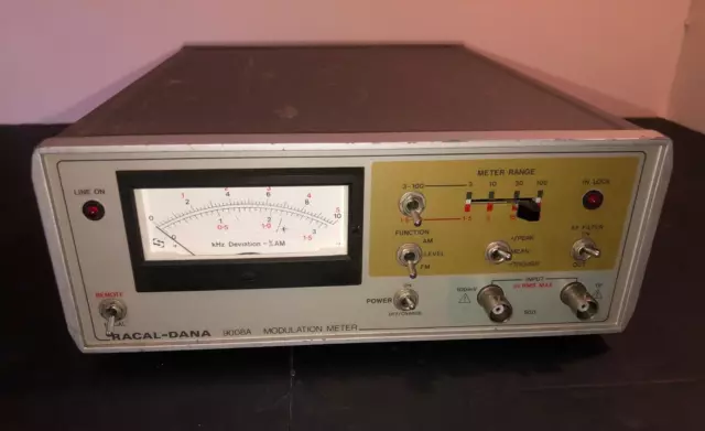 Racal Dana 9008  Automatic Modulation meter - good working condition