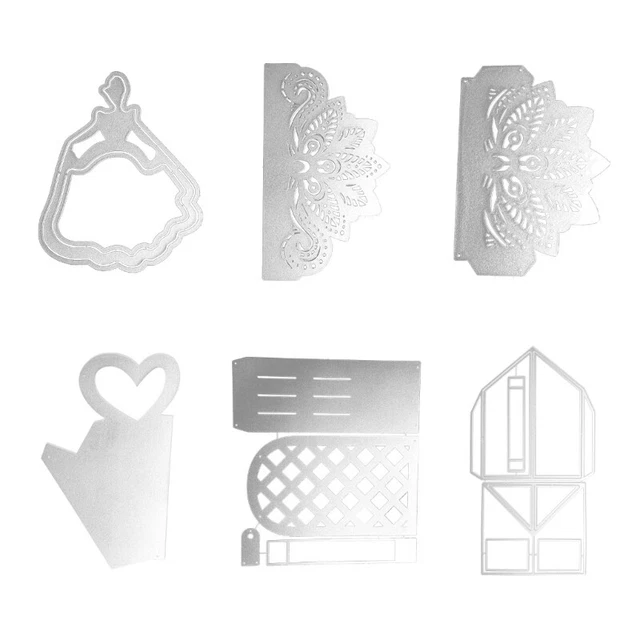 Metal Cutting Dies Girl Wedding Scrapbooking Stencil Card Embossing DIY Photo