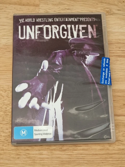 WWE Unforgiven 2007 DVD Region 4 NTSC BRAND NEW